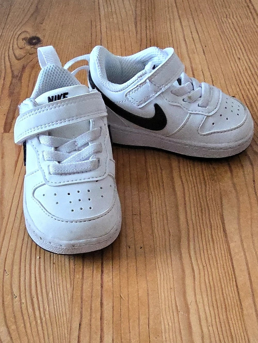 Nike Court Borough Low Recraft Toddler White Sneakers